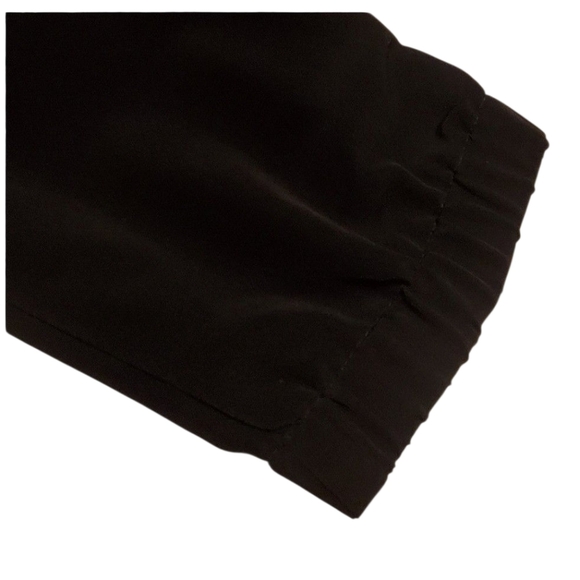 Vince Camuto Womens Black Lounge Joggers Wide Leg Elastic Cuff Drape Pant Size M - Picture 8 of 8